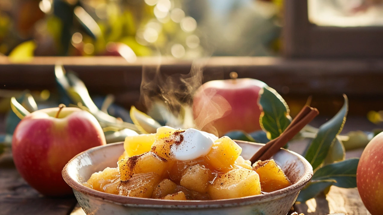 Recepty na domácí jablkovou přesnídávku: Od zahrady po stůl