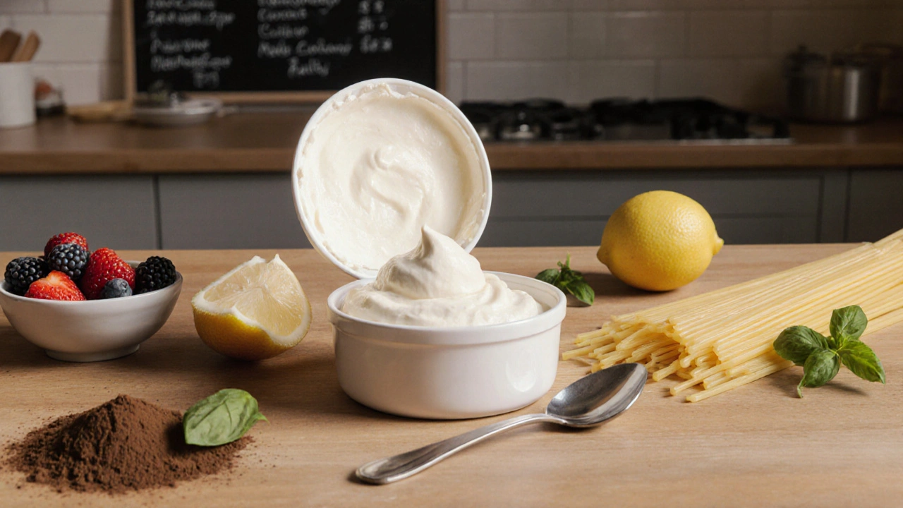 Mascarpone - nápady na využití v kuchyni